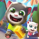 Mèo chạy ăn vàng