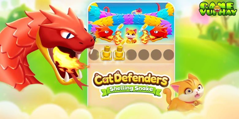Cat Defenders: Shelling Snake